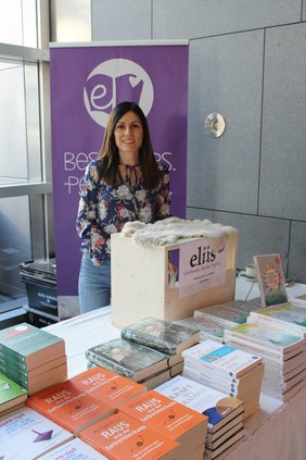Bei der Fachtagung 2024 der NÖ ARGE für Pflege und Betreuung gab es einen weiteren Büchertisch von Eliis mit vertiefenden Fachbüchern zu den Vortragsthemen;