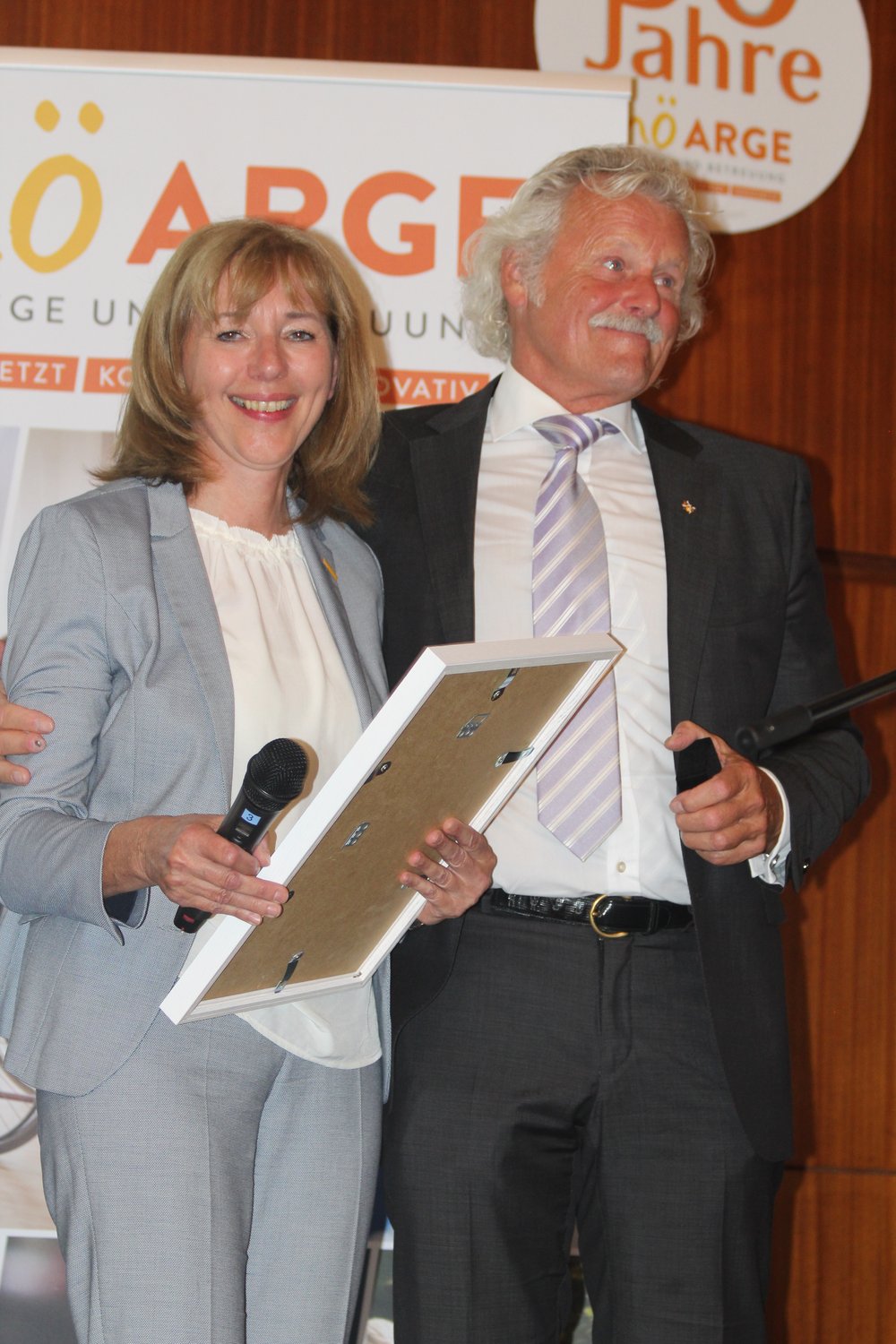 Verabschiedung von unserem bisherigen Obmann Ing. Dietmar Stockinger - Amtszeit 2014-2023;
