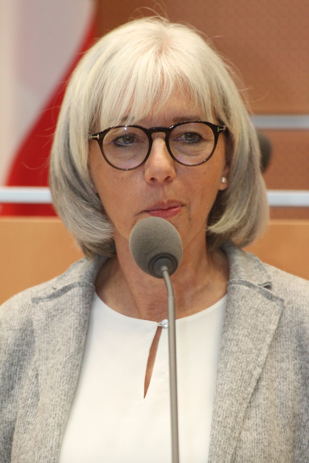 Die Obfrau der NÖ ARGE für Pflege und Betreuung, Gerlinde Göschelbauer, freute sich bei ihrer Begrüßung über das große Interesse an der Fachtagung 2025 unter dem Titel "Kostbare Lebenszeit - Puzzlestein für Puzzlestein zur Lebensqualität im Alter".