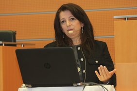 Renate Kraus, MBA MSc referierte zum Thema "PERMA Lead/Positive Leadership"; 