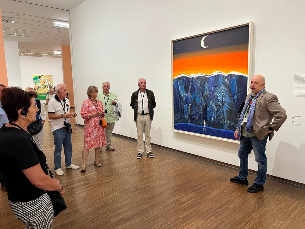 Die ehemaligen Mitglieder der NÖ ARGE für Pflege und Betreuung (DirektorInnen sowie Pflegedienstleitungen) besuchten die sehr interessante Ausstellung Matthew Wong-Vincent van Gogh "Letzte Zuflucht Malerei" in der Wiener Albertina.