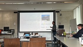 Ein weiteres Schwerpunktthema der Exkursion 2025 der NÖ ARGE für Pflege und Betreuung war die Theamtik AAL - in diesem Zusammenhang teilten die Firmen FAWO und Bucinator sowie VertreterInnen der Uni Innsbruck wertvolle Sichtweisen; 