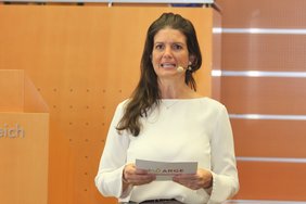 Durch den Tag führte DI Veronika Schauer, MBA - Mitglied des Arbeitskreisteams und Hausleitung im Haus der Barmherzigkeit-Clementinum; 