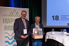 18. Österreichischer Kongress für Führungskräfte in der Altenarbeit in Zell am See - Ehrung von Edgar Führer;